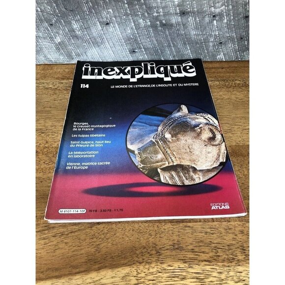 (Lot of 10) Inexpliqué le Monde de L'étrange Mystère Magazines #110-119 VG 80s - Picture 7 of 11